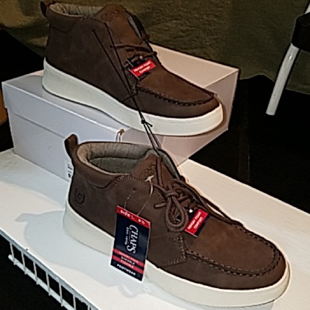 Chaps Men's Brown Chukka Boots